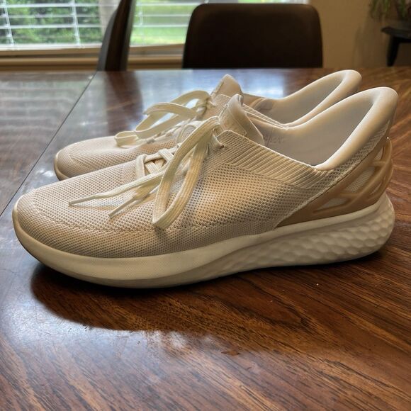 Kizik Athens Womens Size 11 White Cream Athletic Running Walking Shoes Sneakers - Picture 6 of 7